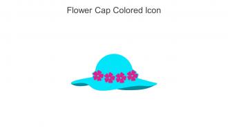 Flower Cap Colored Icon In Powerpoint Pptx Png And Editable Eps Format
