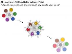 56822097 style circular hub-spoke 6 piece powerpoint presentation diagram infographic slide