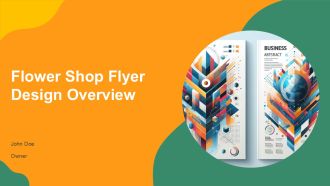 Flower Shop Flyer Design Overview PPT Graphics AT