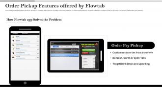 Flowtab private equity funding order pickup features offered by flowtab