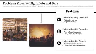 Flowtab private equity funding problems faced by nightclubs and bars ppt styles gallery