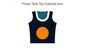 Flowy Tank Top Colored Icon In Powerpoint Pptx Png And Editable Eps Format