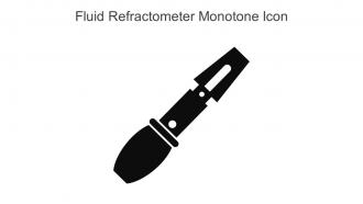 Fluid Refractometer Monotone Icon In Powerpoint Pptx Png And Editable Eps Format
