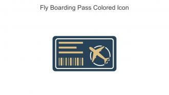 Fly Boarding Pass Colored Icon In Powerpoint Pptx Png And Editable Eps Format