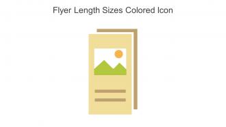 Flyer Length Sizes Colored Icon In Powerpoint Pptx Png And Editable Eps Format