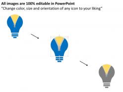 11944945 style variety 3 idea-bulb 1 piece powerpoint presentation diagram infographic slide