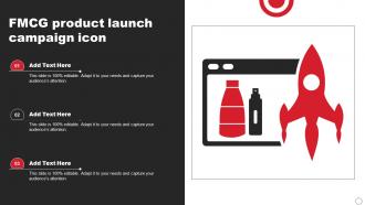 FMCG Product Launch Campaign Icon