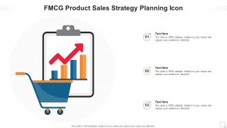 Fmcg Product Sales Strategy Planning Icon