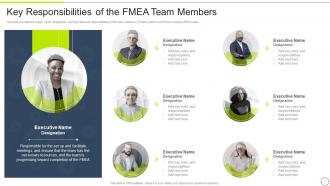 FMEA Method For Evaluating Key Responsibilities Of The FMEA Team Members