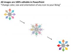 2529507 style circular hub-spoke 8 piece powerpoint presentation diagram infographic slide