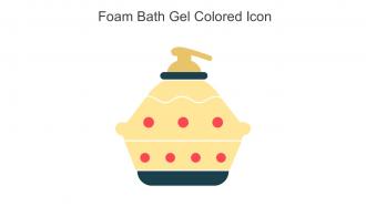 Foam Bath Gel Colored Icon In Powerpoint Pptx Png And Editable Eps Format