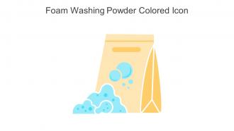 Foam Washing Powder Colored Icon In Powerpoint Pptx Png And Editable Eps Format
