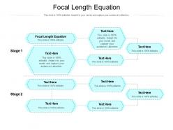 Focal length equation ppt powerpoint presentation pictures layout ideas cpb
