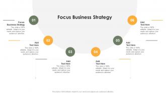 Focus Business Strategy In Powerpoint And Google Slides Cpb