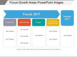 Focus growth areas powerpoint images
