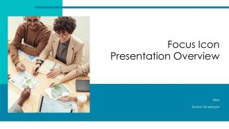 Focus Icon Presentation Overview PPT PowerPoint ACP