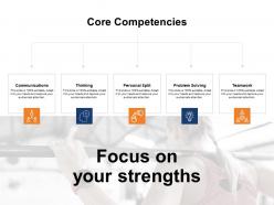 Focus on your strengths problem solving ppt powerpoint presentation infographics rules