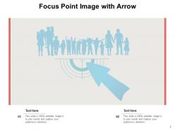 Focus point target audience arrow picture customer