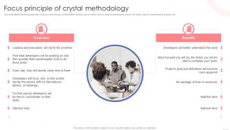 Focus Principle Of Crystal Methodology Agile Crystal Methodology IT