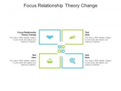 Focus relationship theory change ppt powerpoint presentation model inspiration cpb