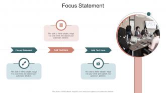 Focus Statement In Powerpoint And Google Slides Cpb