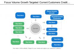 Focus volume growth targeted current customers credit collector