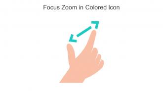 Focus Zoom In Colored Icon In Powerpoint Pptx Png And Editable Eps Format