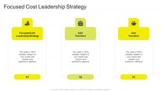 Focused Cost Leadership Strategy In Powerpoint And Google Slides Cpb