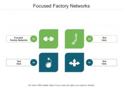 Focused factory networks ppt powerpoint presentation ideas gallery cpb