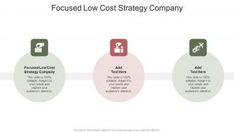 Focused Low Cost Strategy Company In Powerpoint And Google Slides Cpb