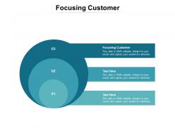 Focusing customer ppt powerpoint presentation styles deck cpb