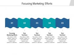 Focusing marketing efforts ppt powerpoint presentation pictures vector cpb