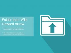 Folder icon with upward arrow