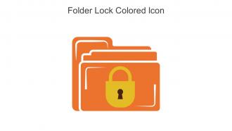 Folder Lock Colored Icon In Powerpoint Pptx Png And Editable Eps Format