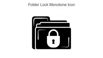 Folder Lock Monotone Icon In Powerpoint Pptx Png And Editable Eps Format