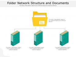 Folder network structure and documents