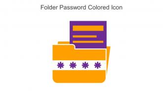 Folder Password Colored Icon In Powerpoint Pptx Png And Editable Eps Format