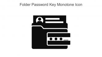 Folder Password Key Monotone Icon In Powerpoint Pptx Png And Editable Eps Format