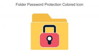 Folder Password Protection Colored Icon In Powerpoint Pptx Png And Editable Eps Format