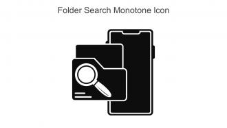 Folder Search Monotone Icon In Powerpoint Pptx Png And Editable Eps Format