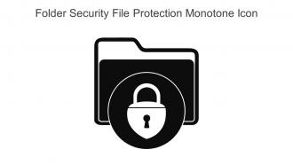Folder Security File Protection Monotone Icon In Powerpoint Pptx Png And Editable Eps Format