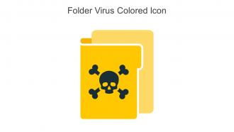 Folder Virus Colored Icon In Powerpoint Pptx Png And Editable Eps Format