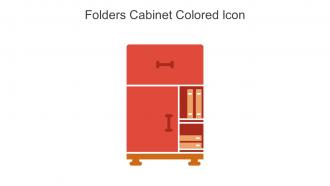 Folders Cabinet Colored Icon In Powerpoint Pptx Png And Editable Eps Format