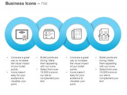 Folders news phone job opportunity ppt icons graphics