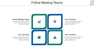Follow meeting teams ppt powerpoint presentation show sample cpb