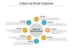 Follow up email customer ppt powerpoint presentation outline visual aids cpb