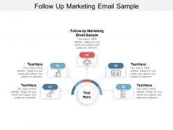 Follow up marketing email sample ppt powerpoint presentation demonstration cpb