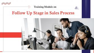 Follow Up Stage In Sales Process Training Ppt