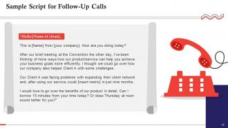 Follow Up Stage In Sales Process Training Ppt Impressive Idea