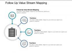 Follow up value stream mapping ppt powerpoint presentation file design templates cpb